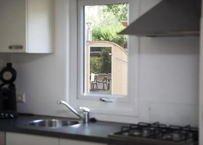 4 Pers. Veluwelodge Met Sauna Apartamento Voorthuizen